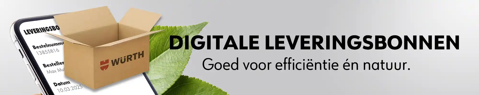 Digitale leveringsbonnen